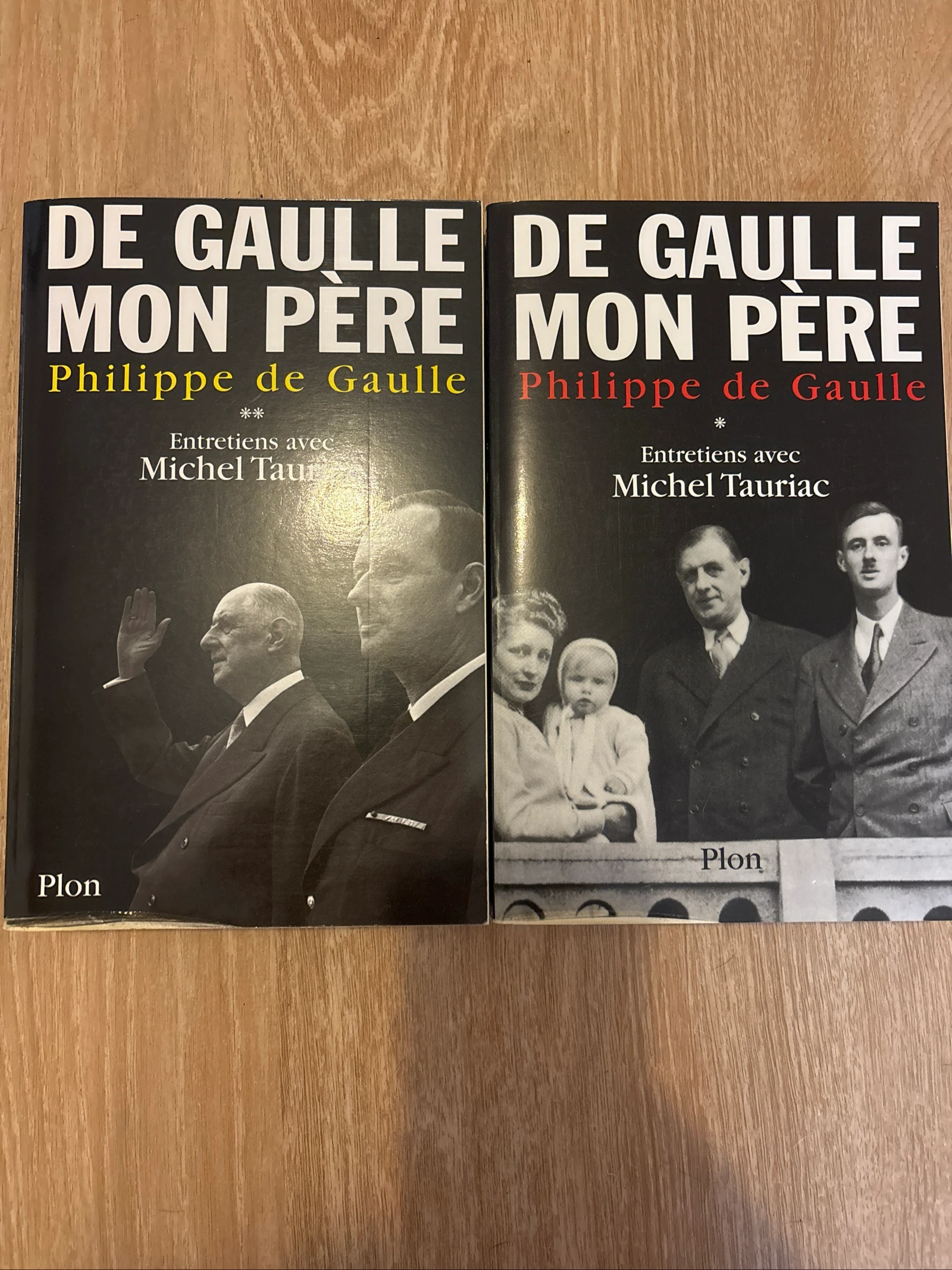 De Gaulle mon père livre 2 tomes
